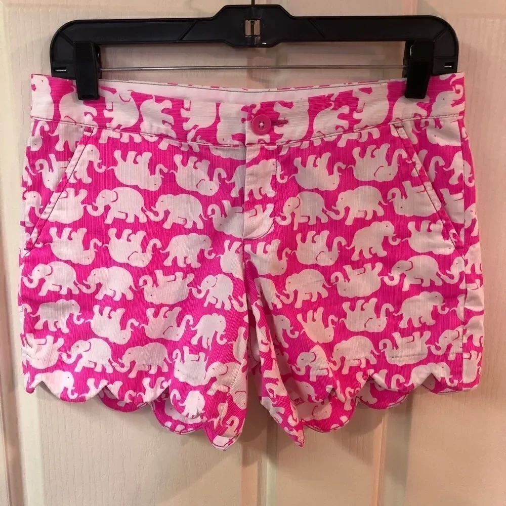 Lilly Pulitzer elephant shorts